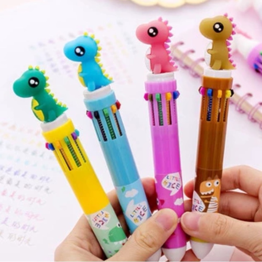 Multicoloured pens